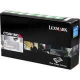 thumbnail of Laser/Kopierer LEXMARK C736H1MG LEXMARK C736 TONER MAGENTA HC