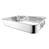 thumbnail of aro Auflaufform, Edelstahl, 40.5 x 28.3 x 5.8 cm, rechteckig, silber