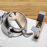 thumbnail of BELLO Aneto - Soporte Jamonero Basculante en DM. Acero Inoxidable. Cabezal Giratorio. Negro