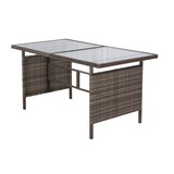 thumbnail of Merxx Barcelona Set 5tlg., 4 Sessel, 1 Tisch 150 x 90 cm, Stahl