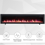 thumbnail of Elektrokamin BALDERIA Agnes 60 - Wand- oder Einbaukamin - Schwarz