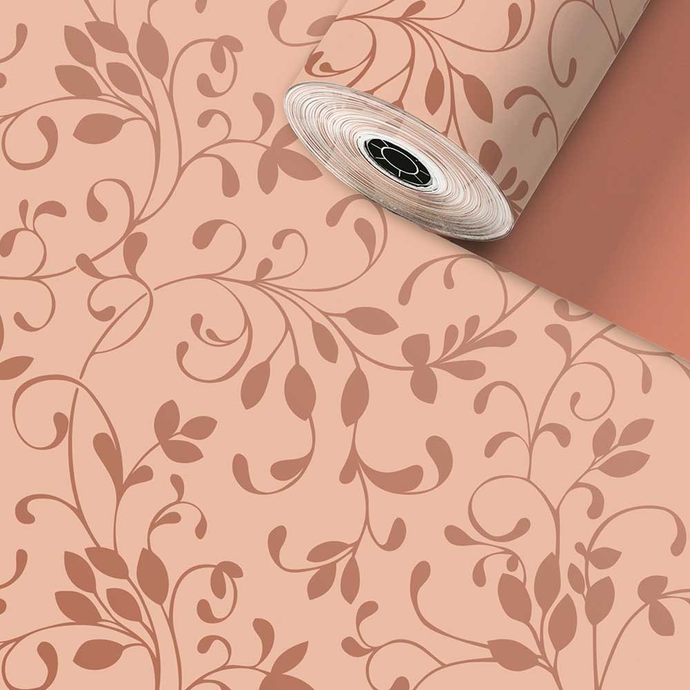 Stewo Geschenkpapier Rolle 50cm 50Meter Miron apricot
