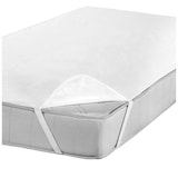 thumbnail of SETEX Wasserdichter Molton Matratzenschutz, 2-lagig, 90x220cm, Matratzenschoner aus 100% Baumwolle, Eckgummis, weiß
