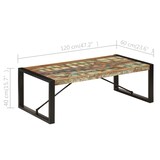 thumbnail of vidaXL Couchtisch 120x60x40 cm Altholz Massiv