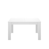 thumbnail of Dmora Tavolo allungabile Midland, Consolle estensibile per sala da pranzo, Tavolo apribile da cucina con prolunga, 140/190x90h78 cm, Bianco lucido