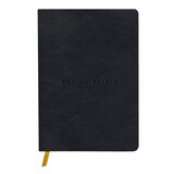 thumbnail of Clairefontaine 3x Flying Spirit, Notizbuch A5 mit Fadenbindung und glattem Ledereinband, schwarz, 90 Blatt 90g liniert - Schwarz 102946C