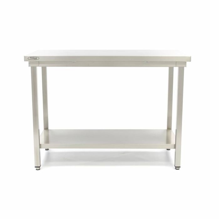 Tavolo in acciaio inox - 160 x 70 cm - altezza regolabile