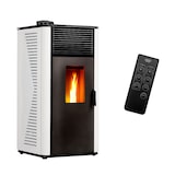 thumbnail of Poêle à granulés étanche Anita 15 kW Blanc Sannover