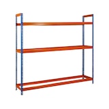 thumbnail of Autoforte metalen rekken voor wielen. Kleur blauw/oranje 2000x1500x450 mm