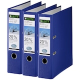 thumbnail of Leitz 1010 Ordner breit DIN A4, blau 3 Stück