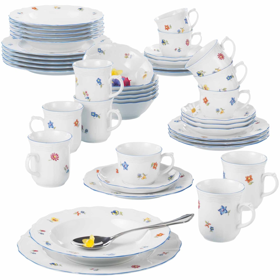 Seltmann Weiden Sonate Nostalgie Kombiservice 42-teilig