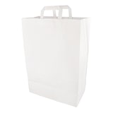 thumbnail of PAPSTAR 50 Tragetaschen, Papier 44 cm x 32 cm x 17 cm weiss mit Tragegriff
