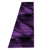 thumbnail of Teppich Wohnzimmer Abstrakt Pflegeleicht Waschbar Strapazierfähig Schlafzimmer OEKO-TEX Läufer Violett 80x300 cm – ASPEN von Kadima Design