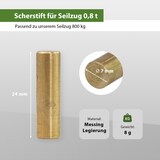 thumbnail of Scherstift für Seilzug Greifzug Forst Seilwinde Winde 800 kg 0,8 t to