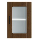 thumbnail of vidaXL Küchen-Hängeschrank mit Glastür Lucca Braun Eichen-Optik