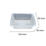 thumbnail of Barquette charcutière / frites transparente 375 cc par 250