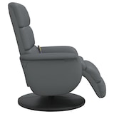 thumbnail of vidaXL Massagesessel mit Fußteil Grau Kunstleder