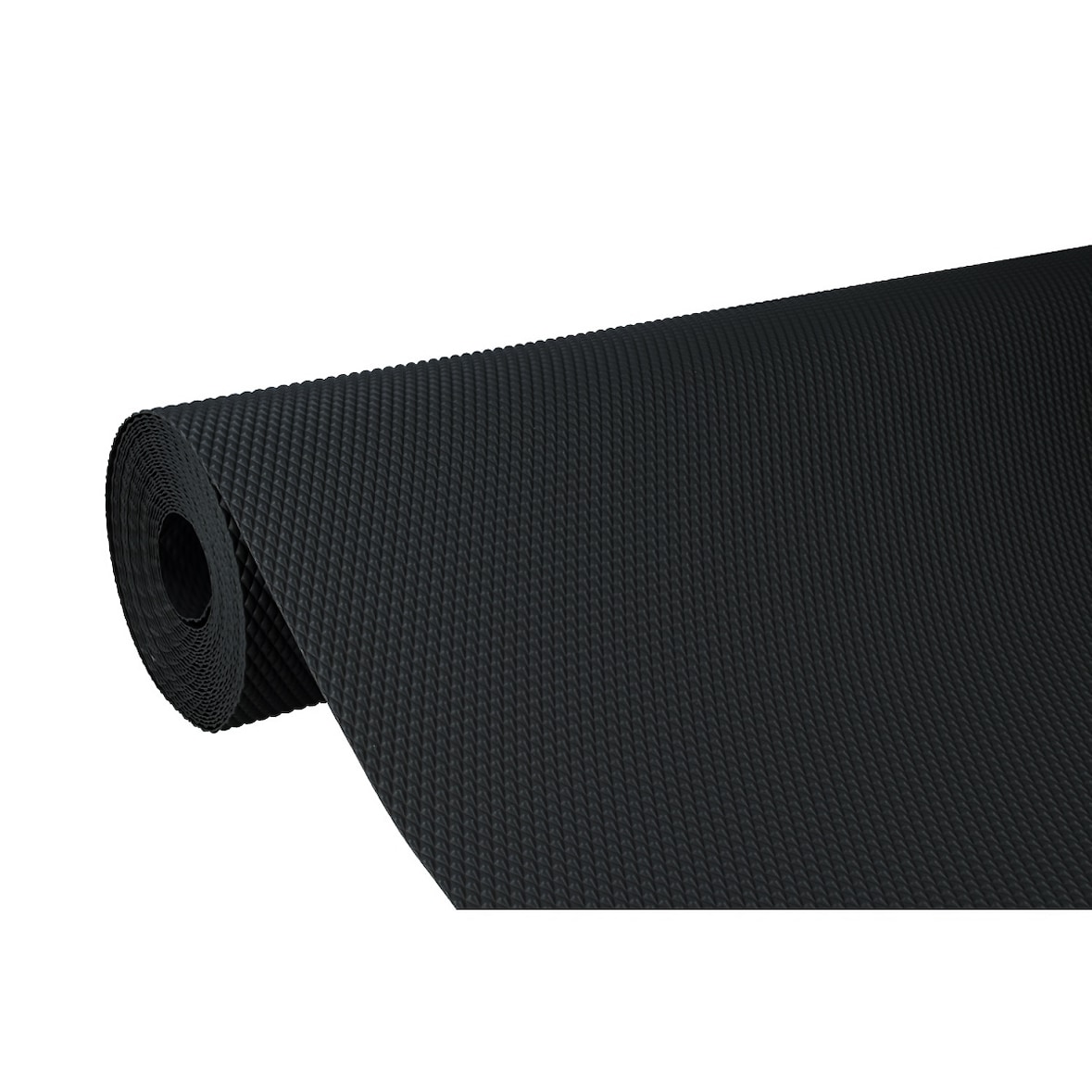 Schubladenmatte Rollenware 48x500cm Antirutschmatte Küchenschrankmatte Schwarz