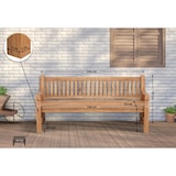 thumbnail of Teakbank Jackson V2 teak/200 cm