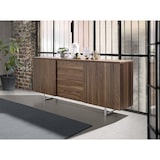 thumbnail of Angel Cerdá  Sideboard aus Nussbaumholz Stahlbeinen 3056C