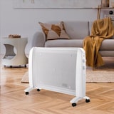 thumbnail of Aquecedor Mica 1500W MEI MH 6020, s/ consumo de oxigénio, 2 niveis de aquecimento, termostato ajustável, branco