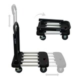 thumbnail of Klappbarer Profi-Transportwagen TAURUS 150 | HxBxT 97x53-76x46cm | Traglast 150kg | Höhenverstellbarer Griff | Transporthilfe Klappwagen