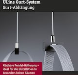 thumbnail of Paulmann ULine Zubehör Gurt Abhängung  45x21mm Schwarz 94626