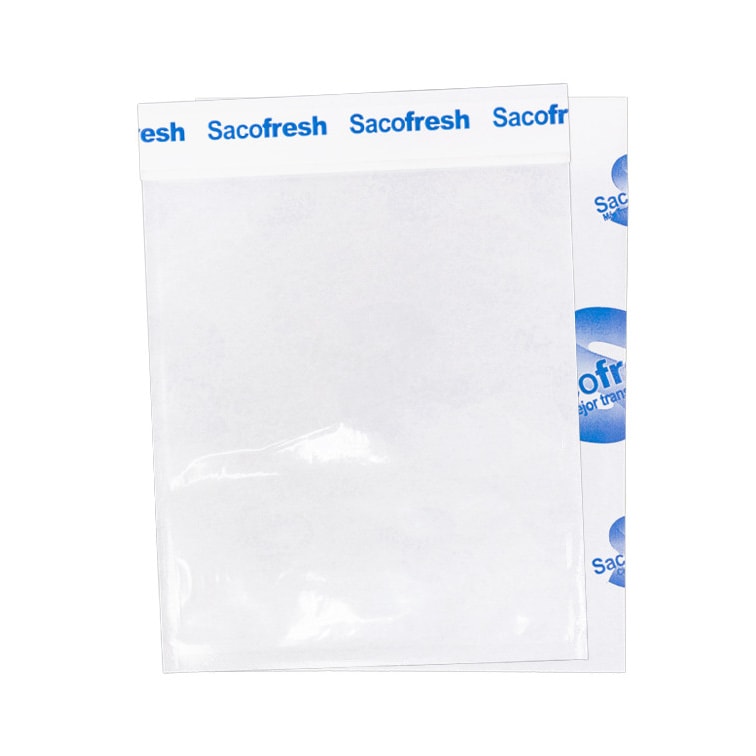 MONOUSO - Bolsa de Papel para Frescos Solapa Adhesiva Pescadería 30x20cm (100 Uds)