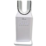 thumbnail of Ventilador de controle remoto de 50W - Ventilador sem lâmina de coluna de 3 velocidades com design de temporizador de 7h Branco NIKLAS