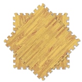 thumbnail of Suelo  puzzle / 32x32x1cm / Pack 27 - 2,76M2 / Madera / antideslizante, esterilla, gomaeva.