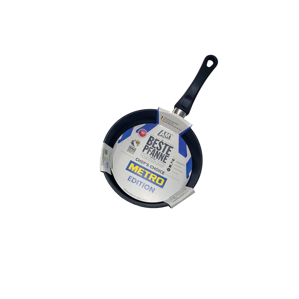 AMT Beste Pfanne Metro Edition - Bratpfanne, Induktion, ø 24 cm, 5 cm hoch