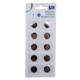 thumbnail of aro Assortiment de piles bouton CR2025, lithium, 3 V, 10 pièces