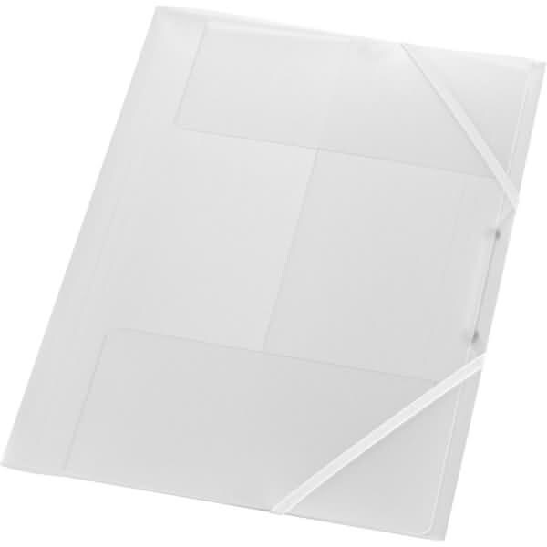 Gummizugmappe A4 PP farblos transluzent