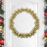 thumbnail of vidaXL Weihnachtskugelgirlande Gold 186 cm Polystyrol