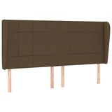 thumbnail of vidaXL Kopfteil mit Ohren Dunkelbraun 183x23x118/128 cm Stoff