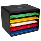 thumbnail of Exacompta 305798D 1x Desktopsorter quer mit 5 Fächern Iderama, harlekin - Regenbogen