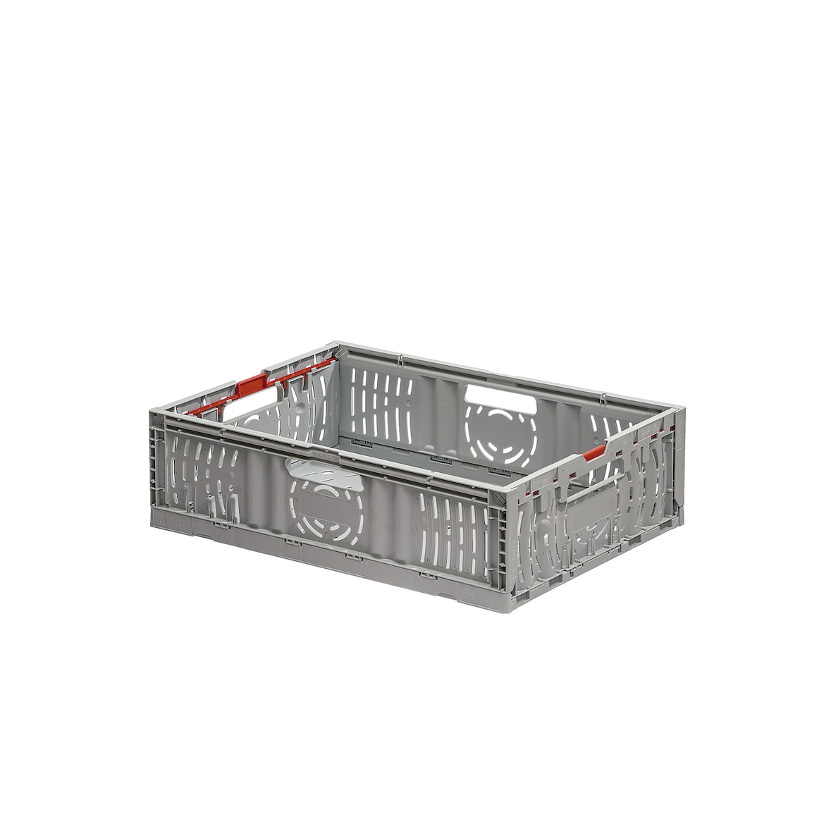 Caja plegable ranurada Norma Europa 400 x 300 x 114 | Caja plegable NE 4312 Gris | DENOX