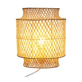 thumbnail of Atmosphera Liby - Aplique de bambú 23x15x28cm beige