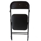 thumbnail of Chaise pliante gamme 'Prestige' Noir - 48,8 x 46,4 x 83,8cm - Furnitrade