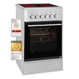 thumbnail of Exquisit Elektro-Standherd ECM 5-4.1 Inox | EEK: A | 46,6 l Garraum | Glaskeramik Kochfeld | Umluft