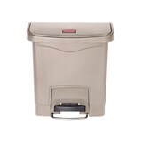 thumbnail of Rubbermaid Tretabfalleimer Slim Jim 1883455 Kunststoff 15l beige