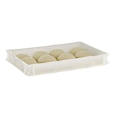 thumbnail of APS Teigbehälter Pizzaballenbox Plastik, H: 7cm, 14L,  stapelbar, 10er Set