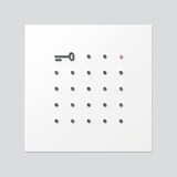 thumbnail of Siedle&Söhne Electronic-Key-Lese-Modul ELM 600-0 W 210008429-00