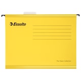 thumbnail of ESSELTE Cartelle sospese per Cassetti The Classic Collection, Interasse 39 cm, Fondo a V/3 cm, Cartone riciclato al 100%, Giallo, Conf. 25 pz, 90335