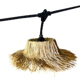 thumbnail of Lumisky Guirlande connectable TAHITI 175 ampoules E27 107M Paille Beige