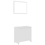 thumbnail of vidaXL 4-tlg. Badmöbel-Set Weiß Holzwerkstoff 30x30x183,5cm