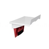 thumbnail of Hailo Universalablage 3271151 weiß mit Kehrset rot