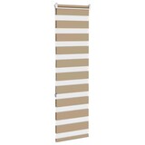 thumbnail of vidaXL Doppelrollo Sandbraun 50x150 cm Stoffbreite 45,9 cm Polyester