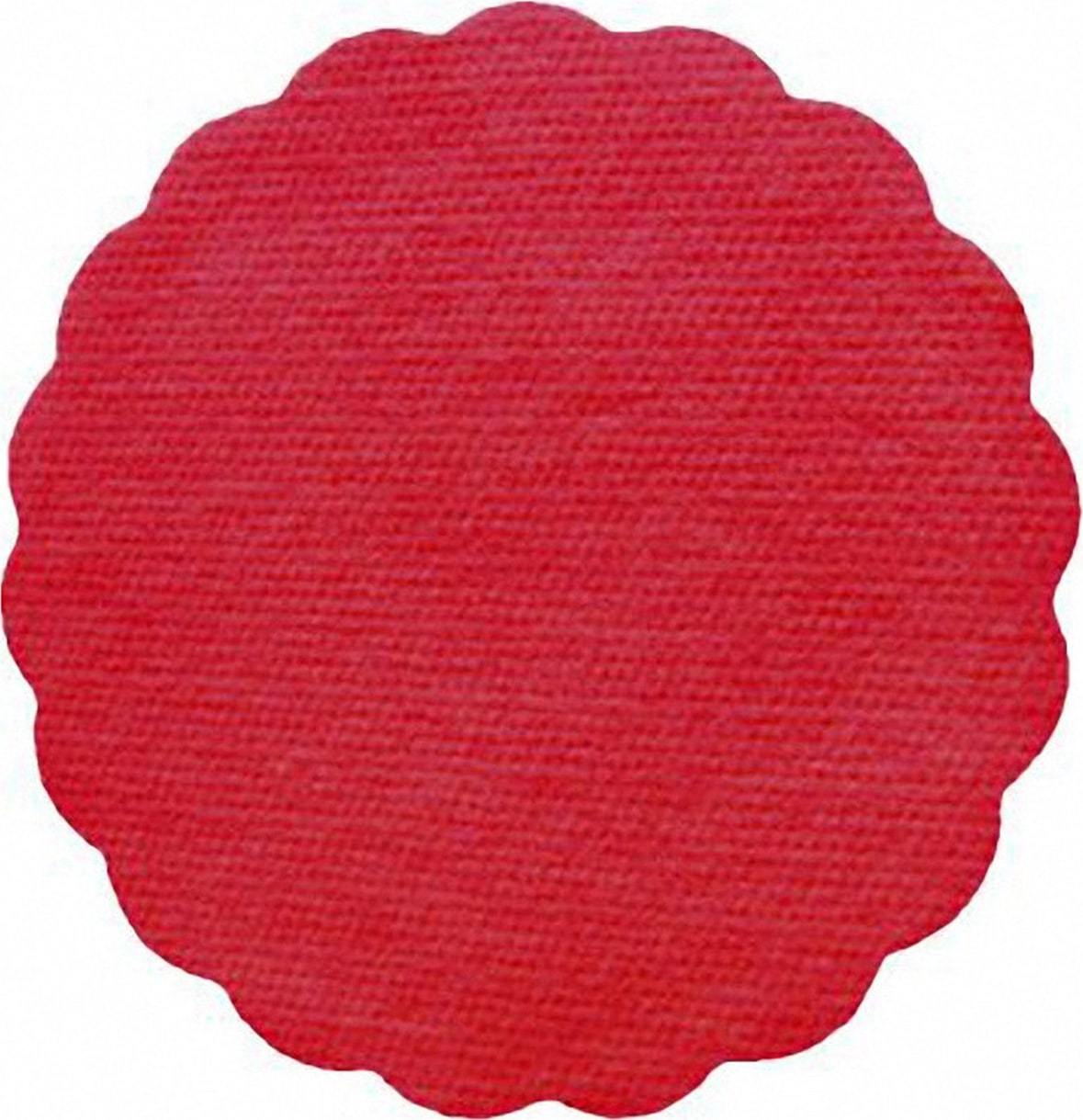 2500x Tassenuntersetzer Glasuntersetzer Airlaid O 9cm rot