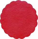 thumbnail of 2500x Tassenuntersetzer Glasuntersetzer Airlaid O 9cm rot